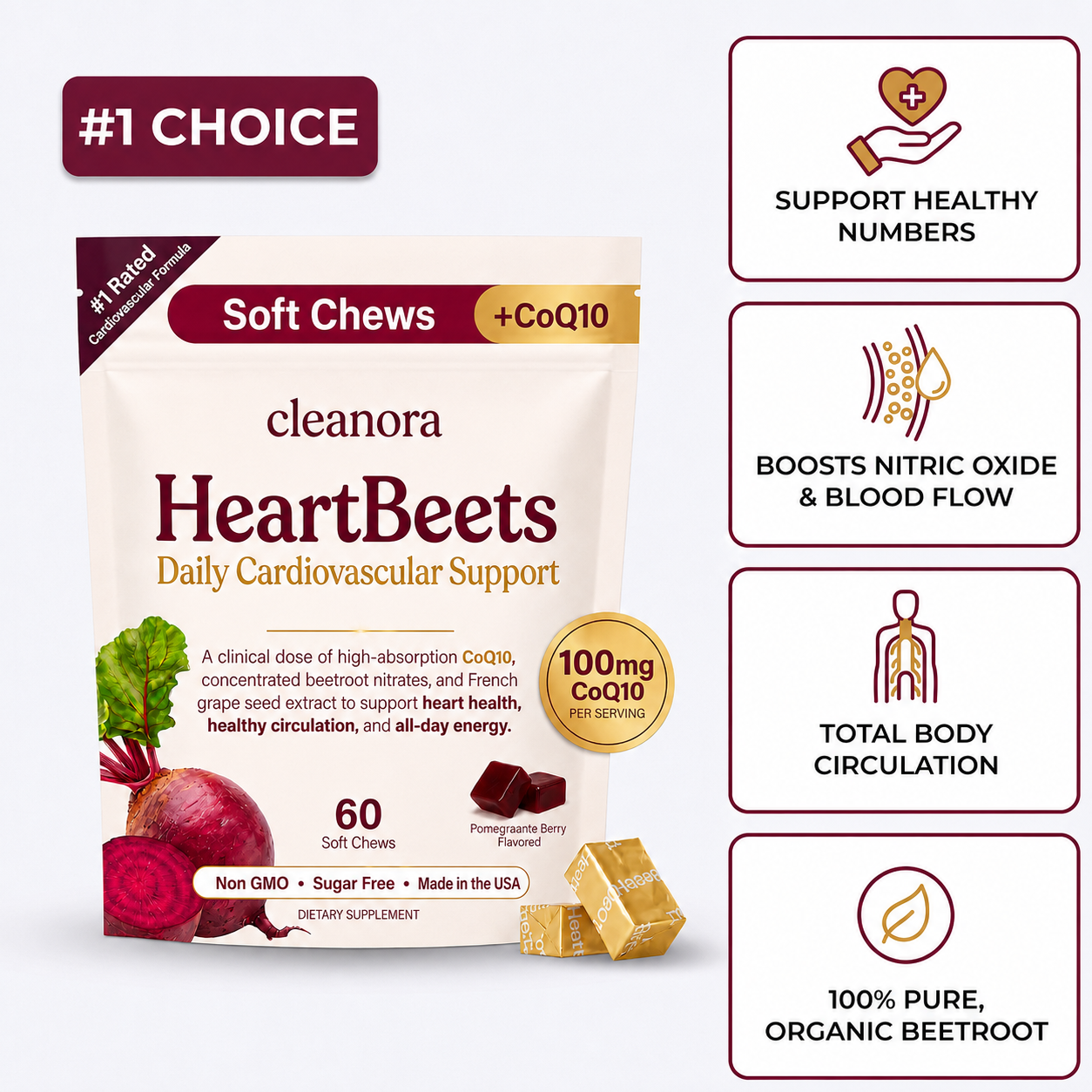 HeartBeets® Chews