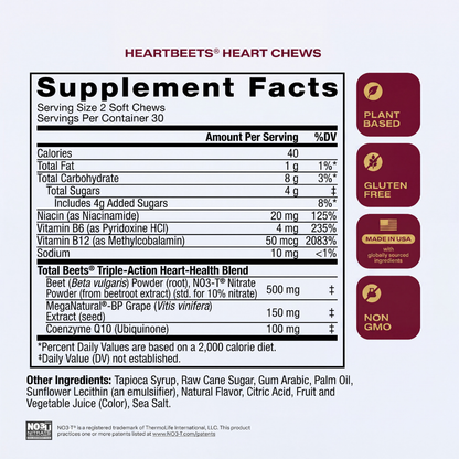 HeartBeets® Chews