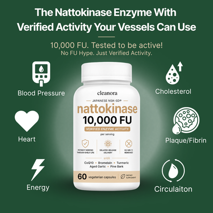 Cleanora™ Nattokinase Complex 10,000 FU