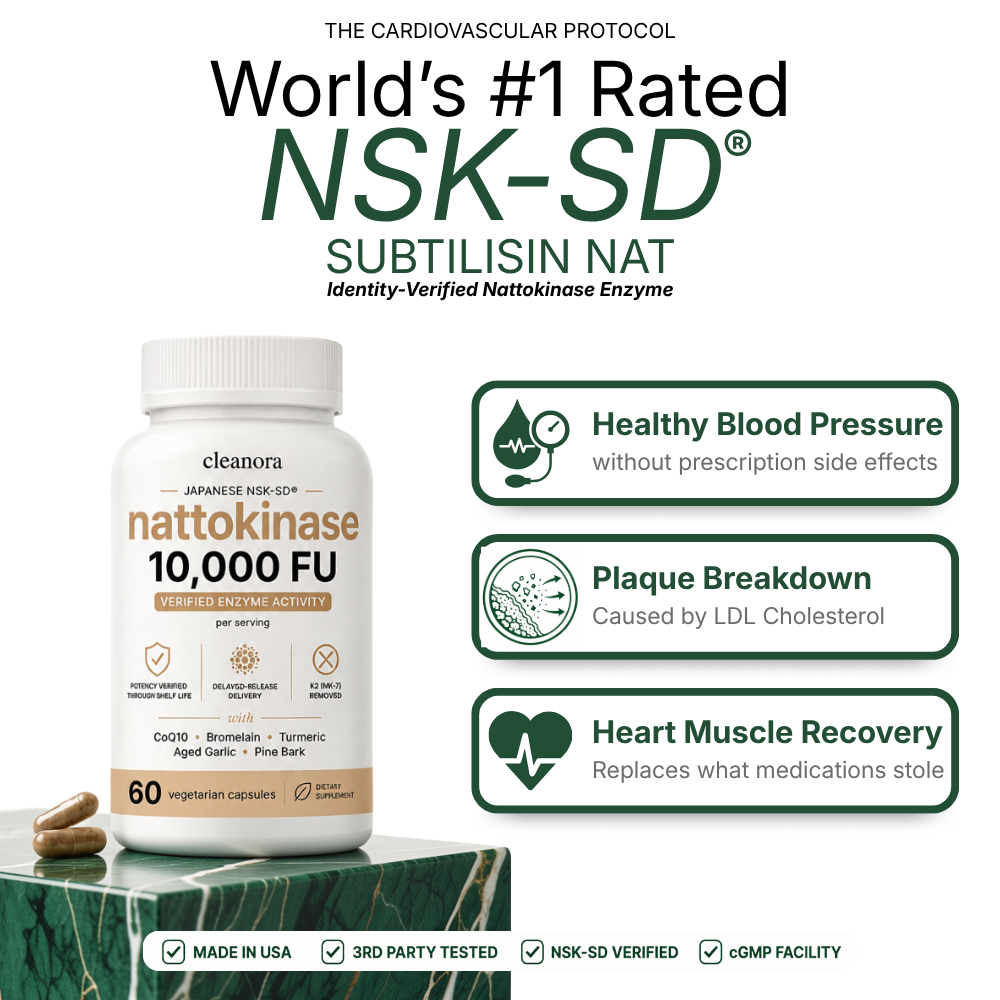 Cleanora™ Nattokinase Complex 10.000 FU