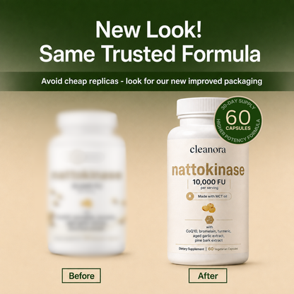 Nattokinase 10,000 FU — Advanced Circulation & Heart Health