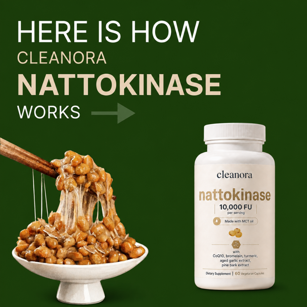 Nattokinase 10,000 FU — Advanced Circulation & Heart Health